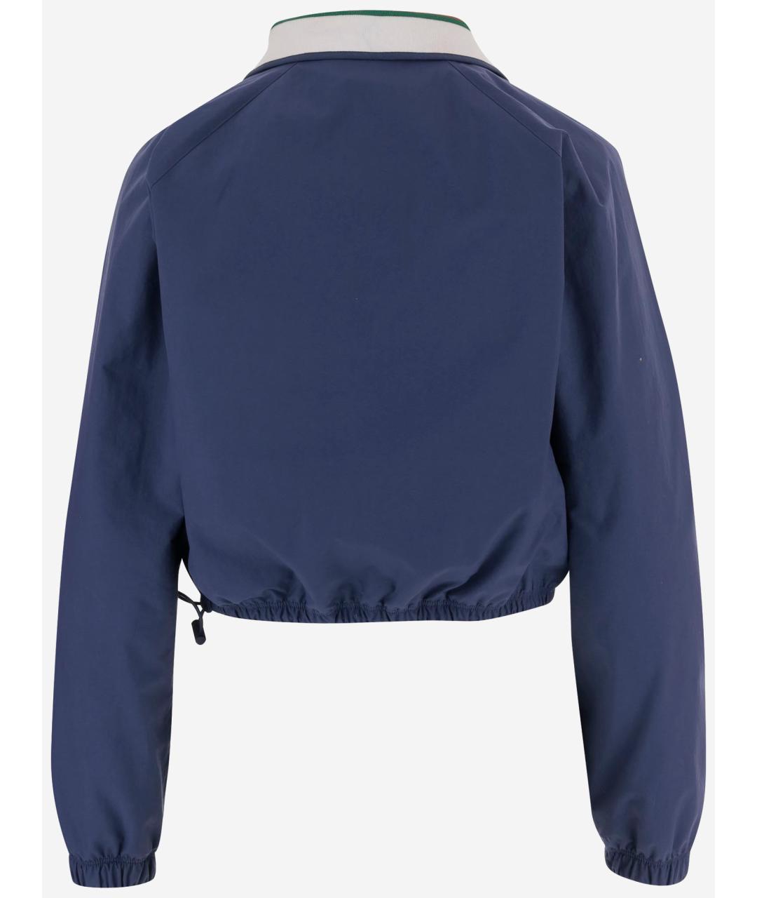 GUCCI Синий полиамидовый джемпер / свитер, фото 2