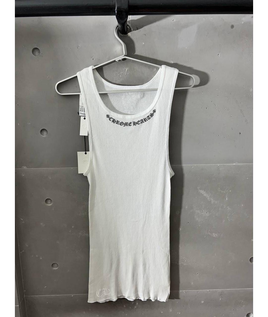 CHROME HEARTS Белая майка, фото 3