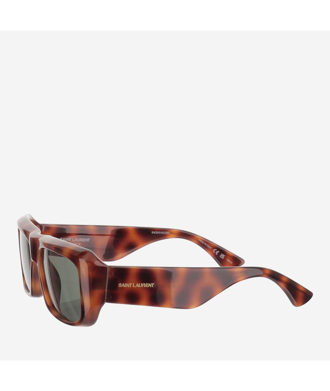 SAINT LAURENT Мульти пластиковые солнцезащитные очки, фото 2