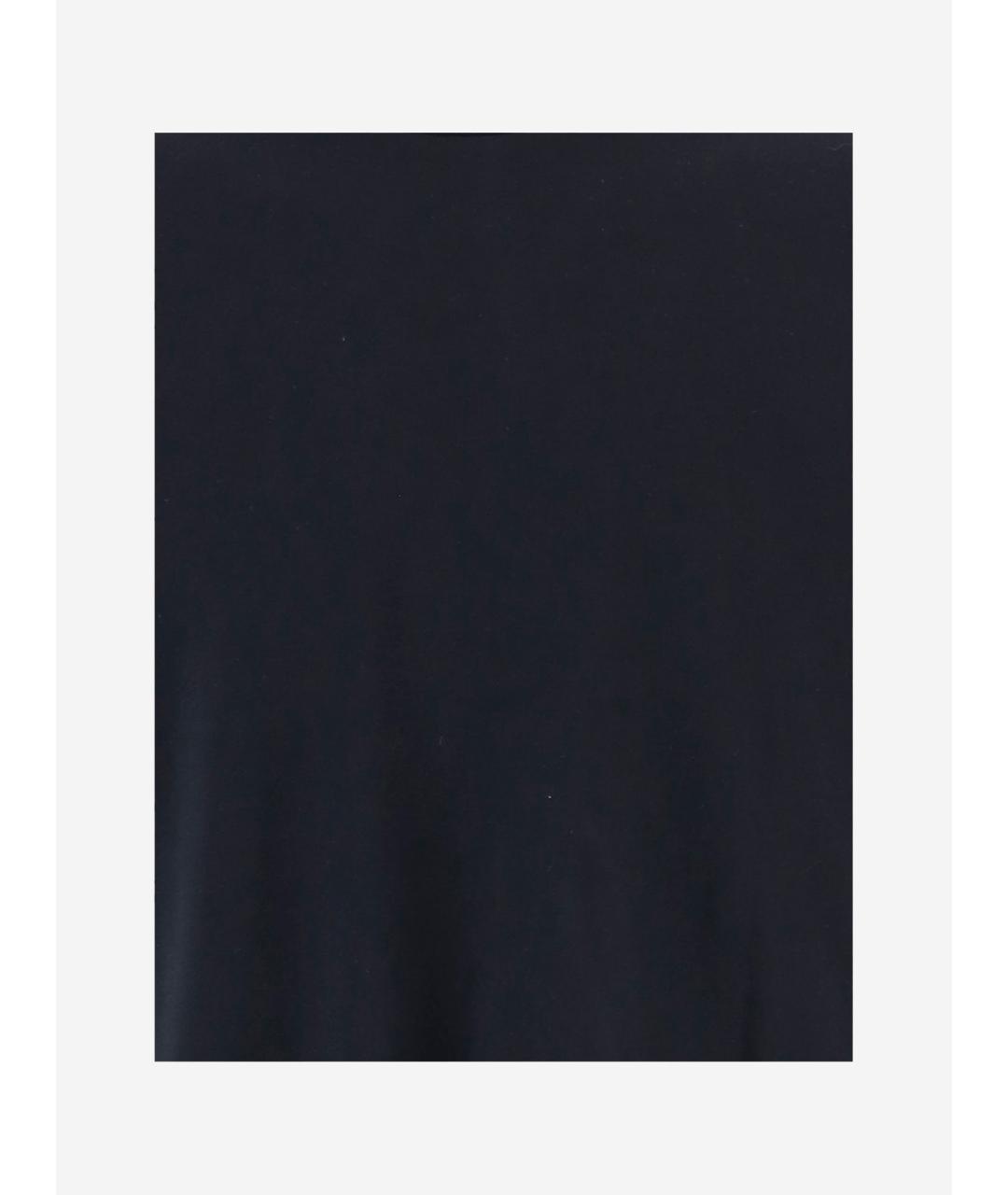 VINCE Темно-синяя хлопковая футболка, фото 3