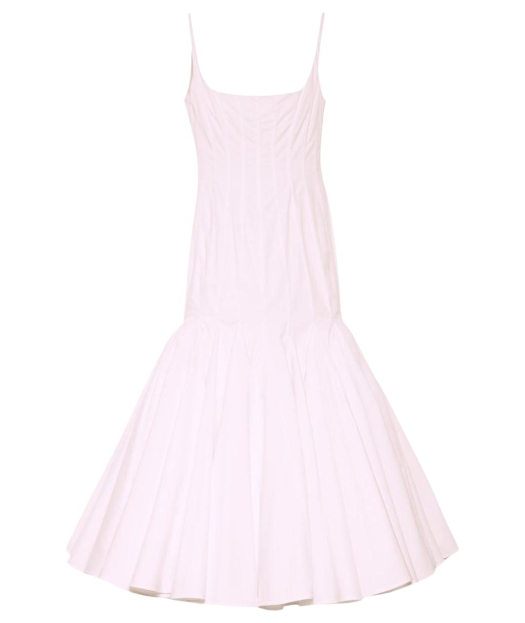 JACQUEMUS Розовый хлопковый сарафан, фото 1