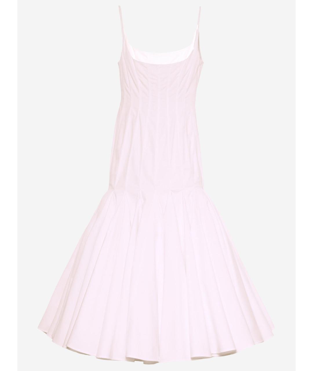 JACQUEMUS Розовый хлопковый сарафан, фото 2