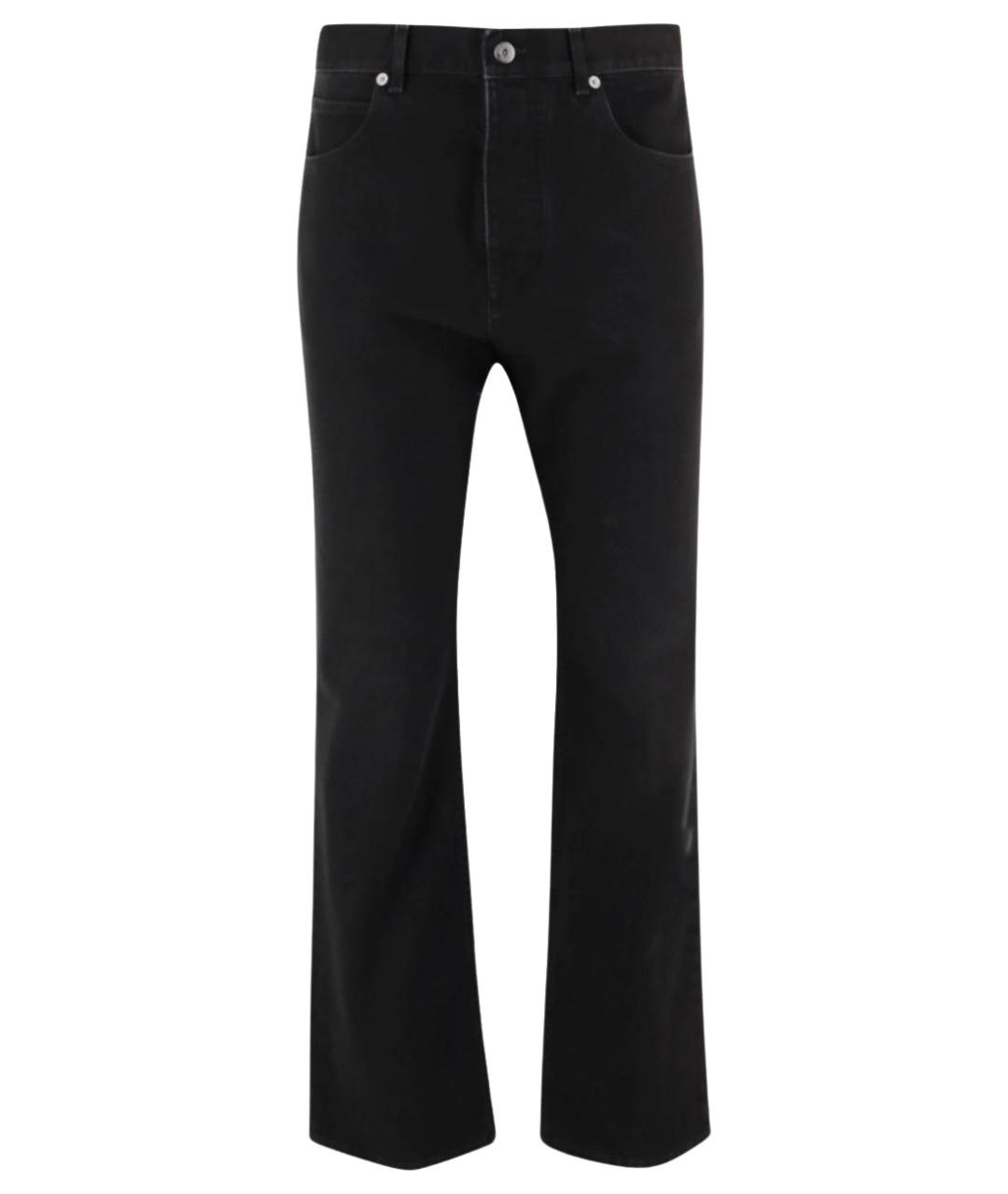 BOTTEGA VENETA Черные хлопковые джинсы, фото 1