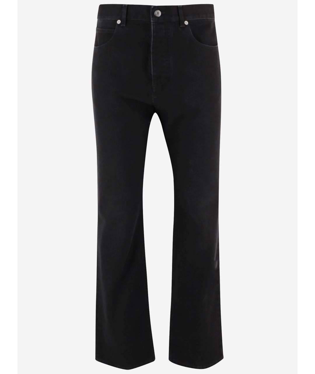 BOTTEGA VENETA Черные хлопковые джинсы, фото 4