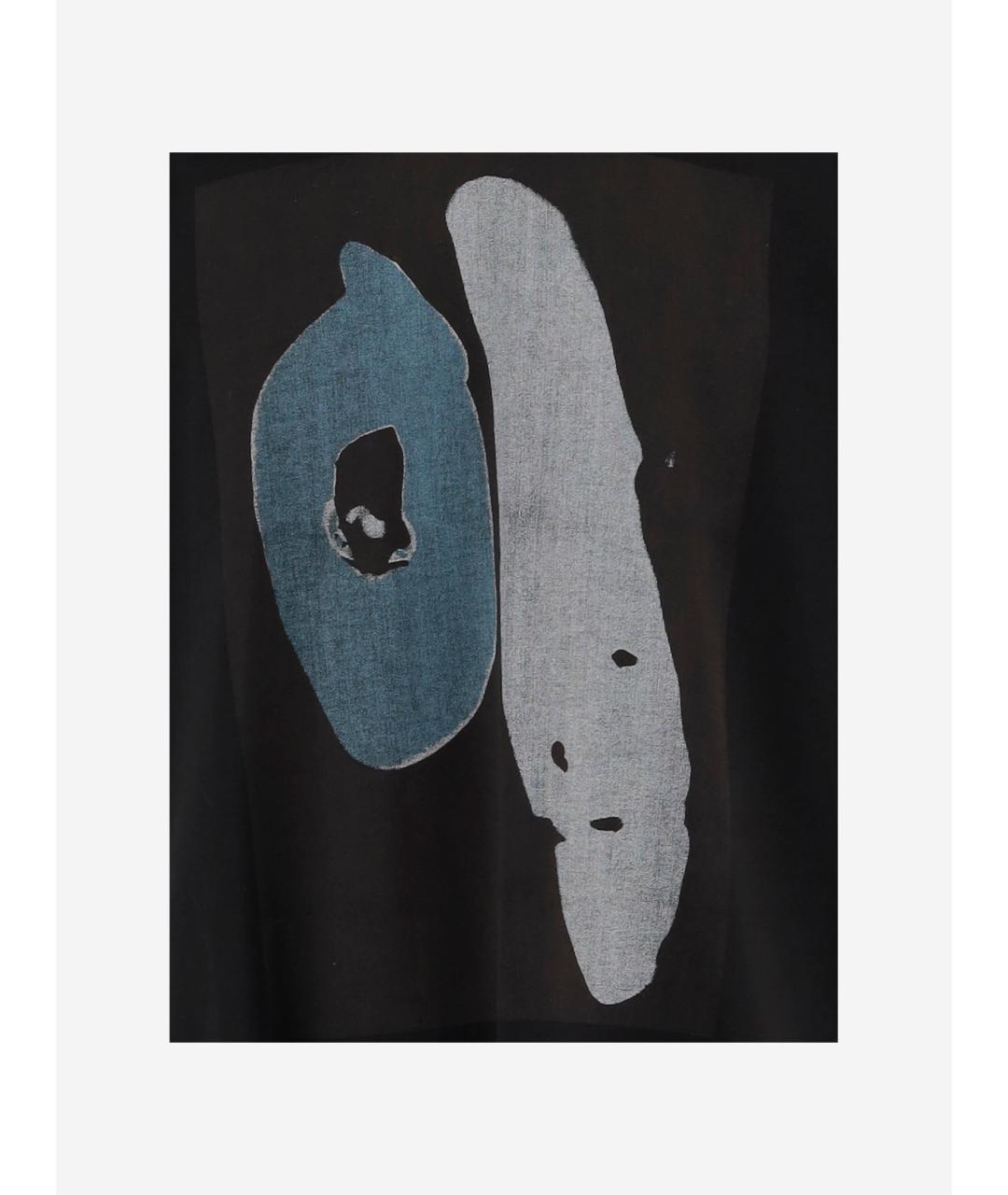 BOTTEGA VENETA Черная хлопковая футболка, фото 3