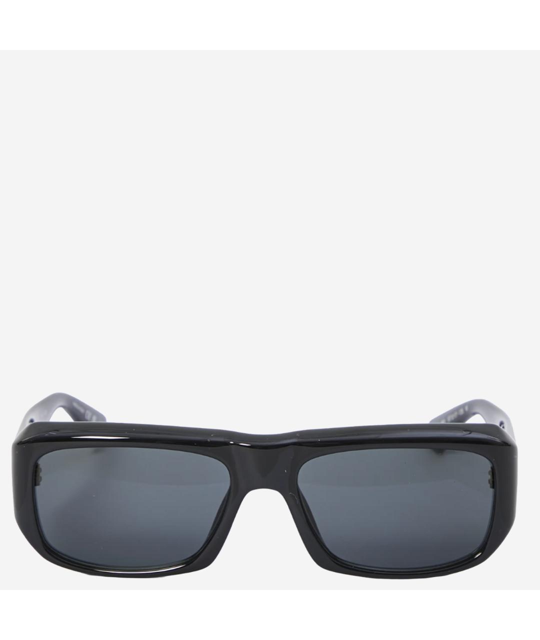 SAINT LAURENT Черные пластиковые солнцезащитные очки, фото 4