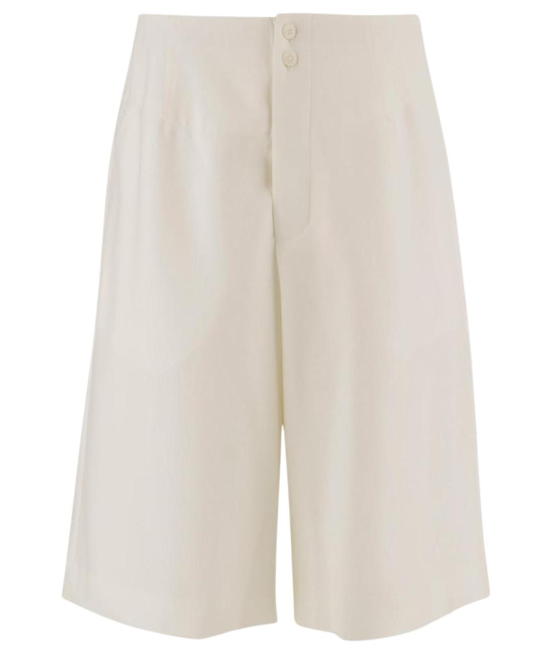 JACQUEMUS Белые шерстяные шорты, фото 1