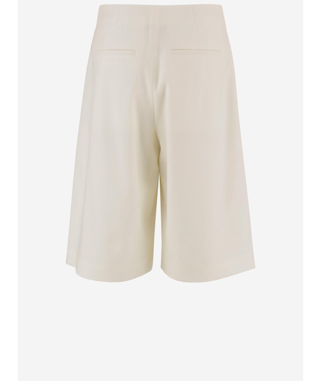 JACQUEMUS Белые шерстяные шорты, фото 2