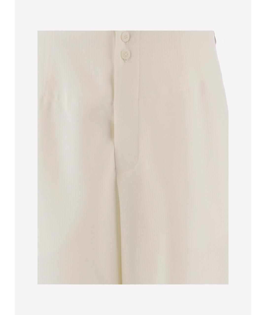 JACQUEMUS Белые шерстяные шорты, фото 3