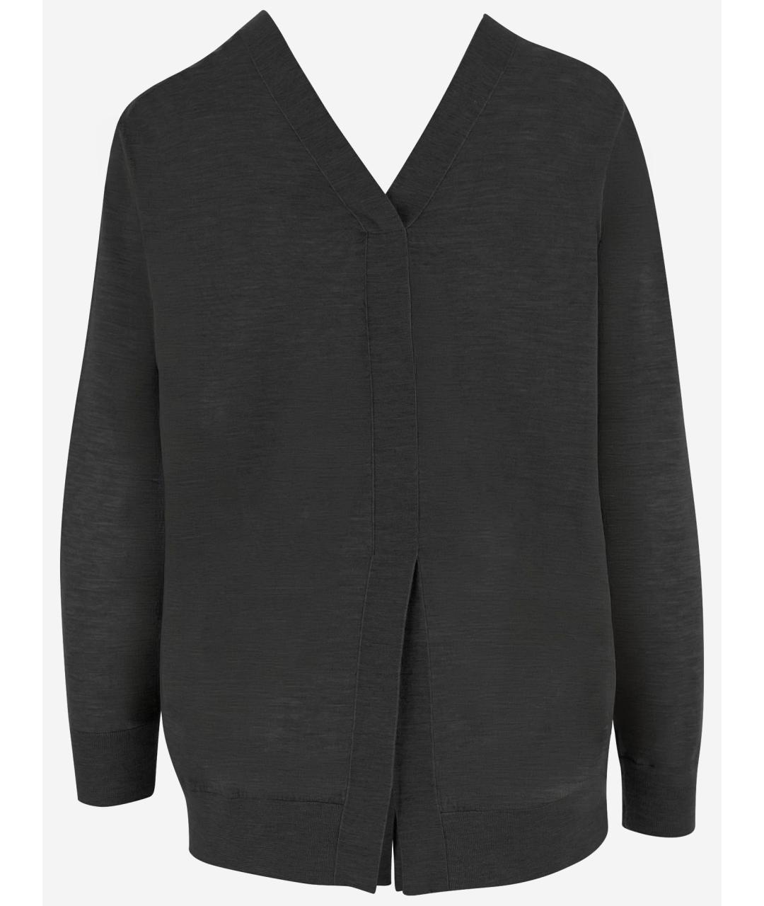 Sa Su Phi Черный кашемировый джемпер / свитер, фото 2