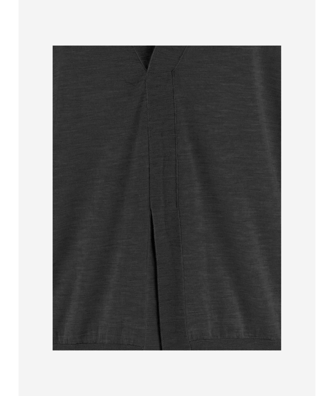 Sa Su Phi Черный кашемировый джемпер / свитер, фото 3