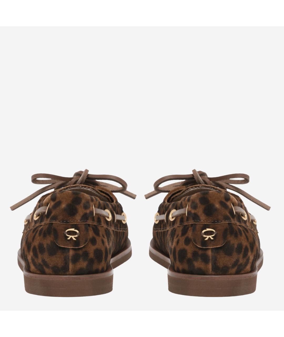 GIANVITO ROSSI Коричневые замшевые лоферы, фото 3