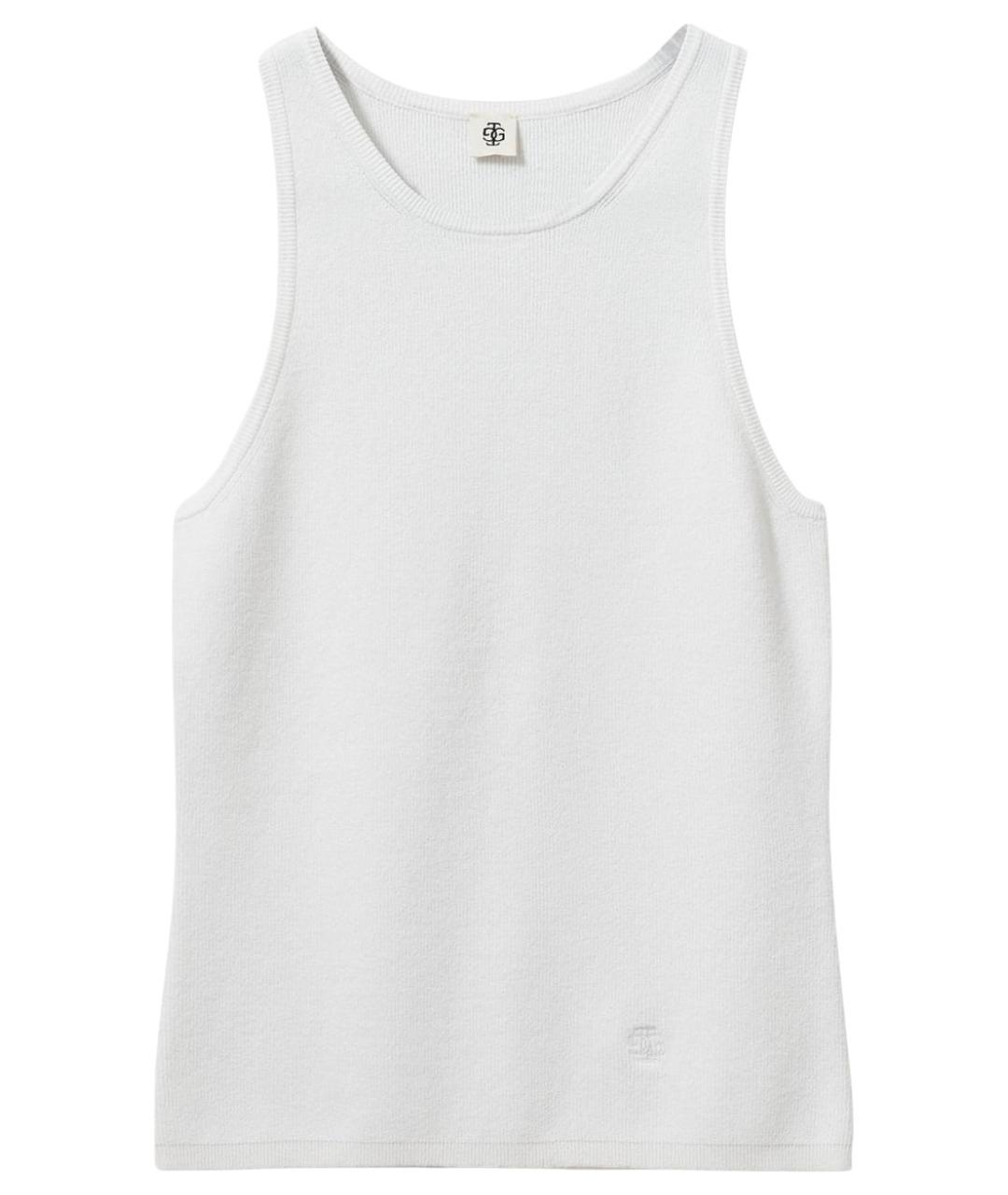 THE GARMENT Белая вискозная майка, фото 1