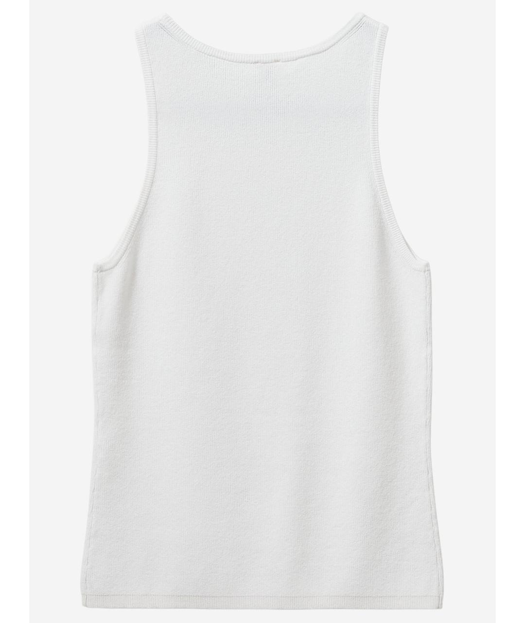 THE GARMENT Белая вискозная майка, фото 2