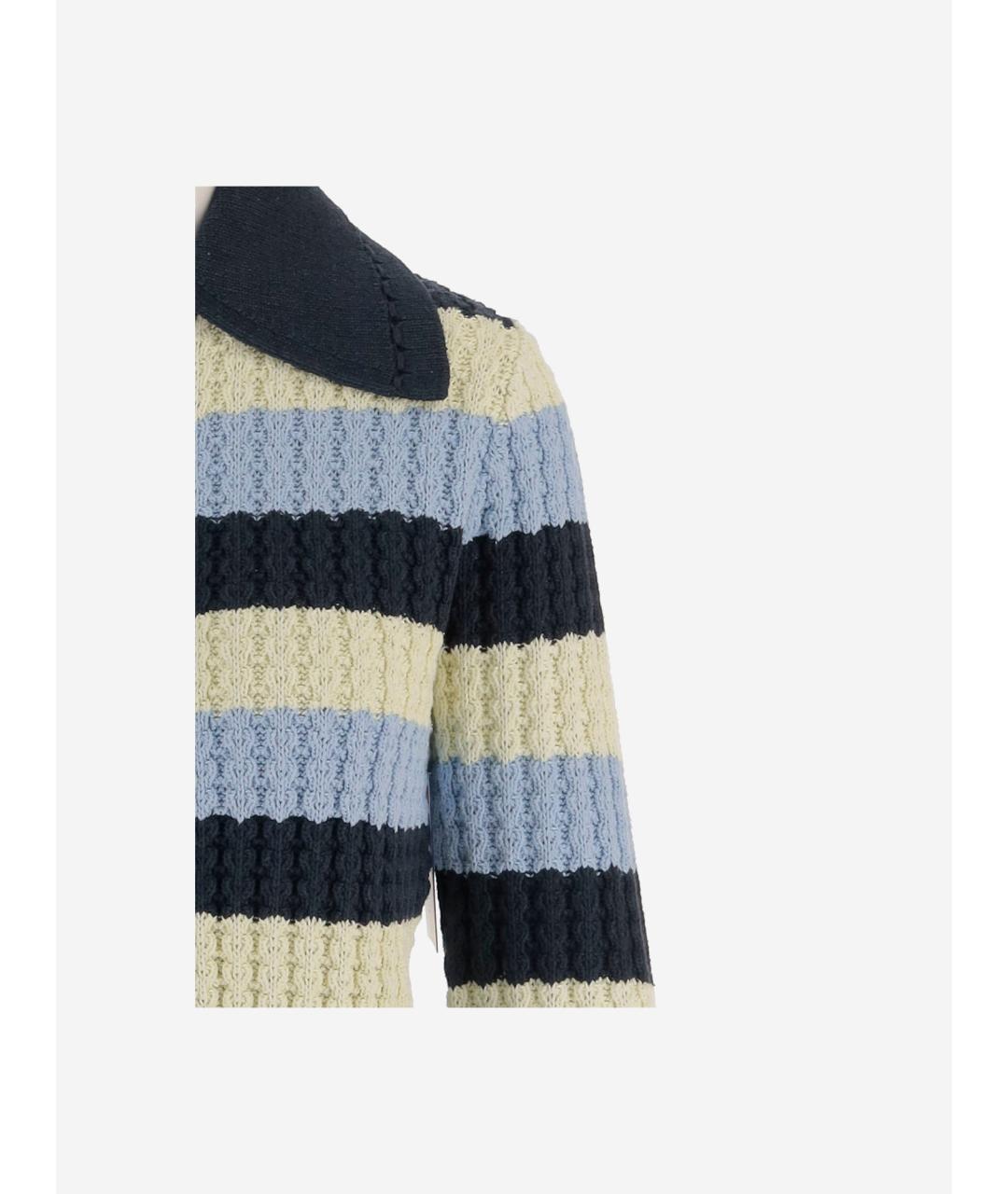 GUEST IN RESIDENCE Синий хлопковый кардиган, фото 3