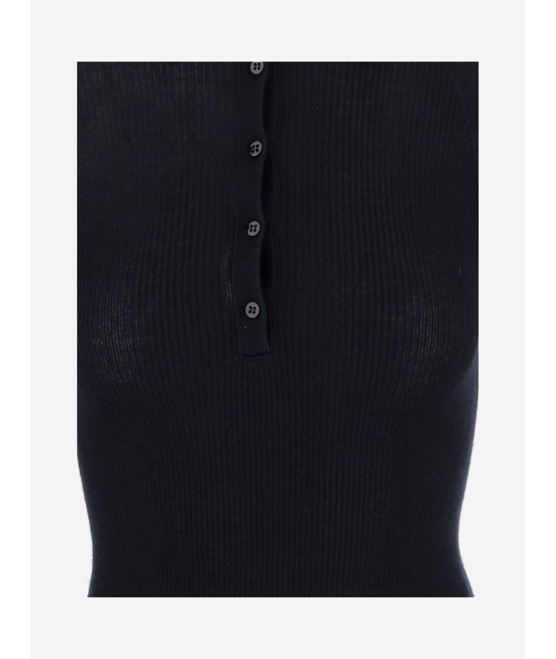 Sa Su Phi Синий кашемировый джемпер / свитер, фото 3