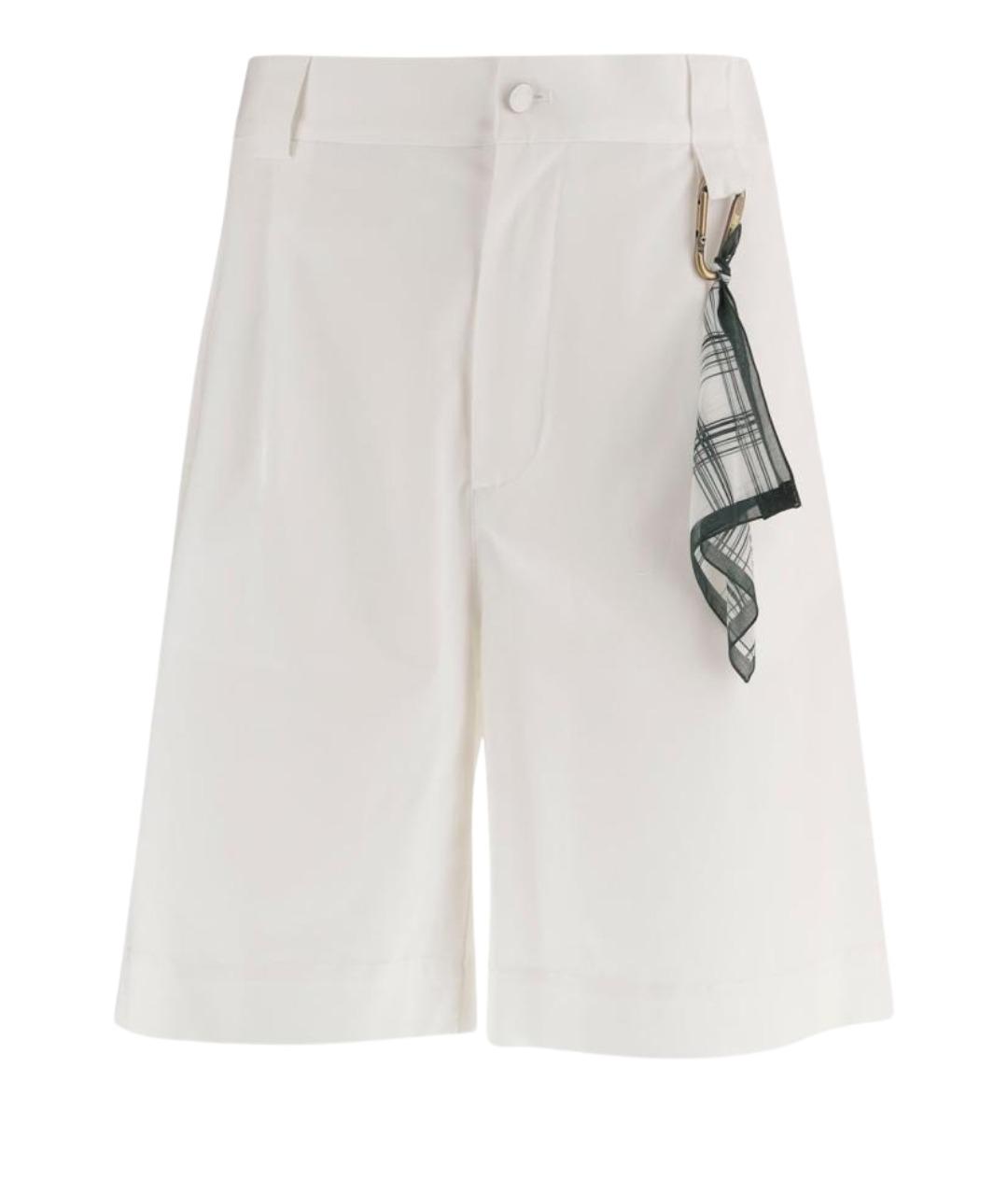 DARKPARK Белые хлопковые шорты, фото 1