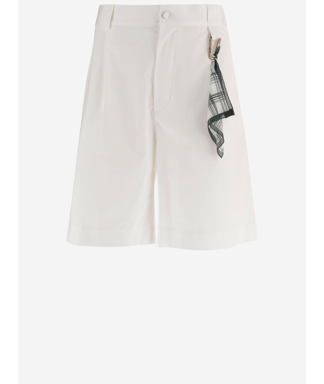 DARKPARK Белые хлопковые шорты, фото 4