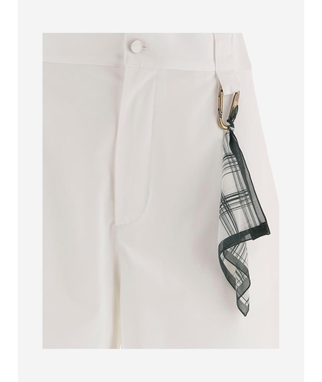 DARKPARK Белые хлопковые шорты, фото 3