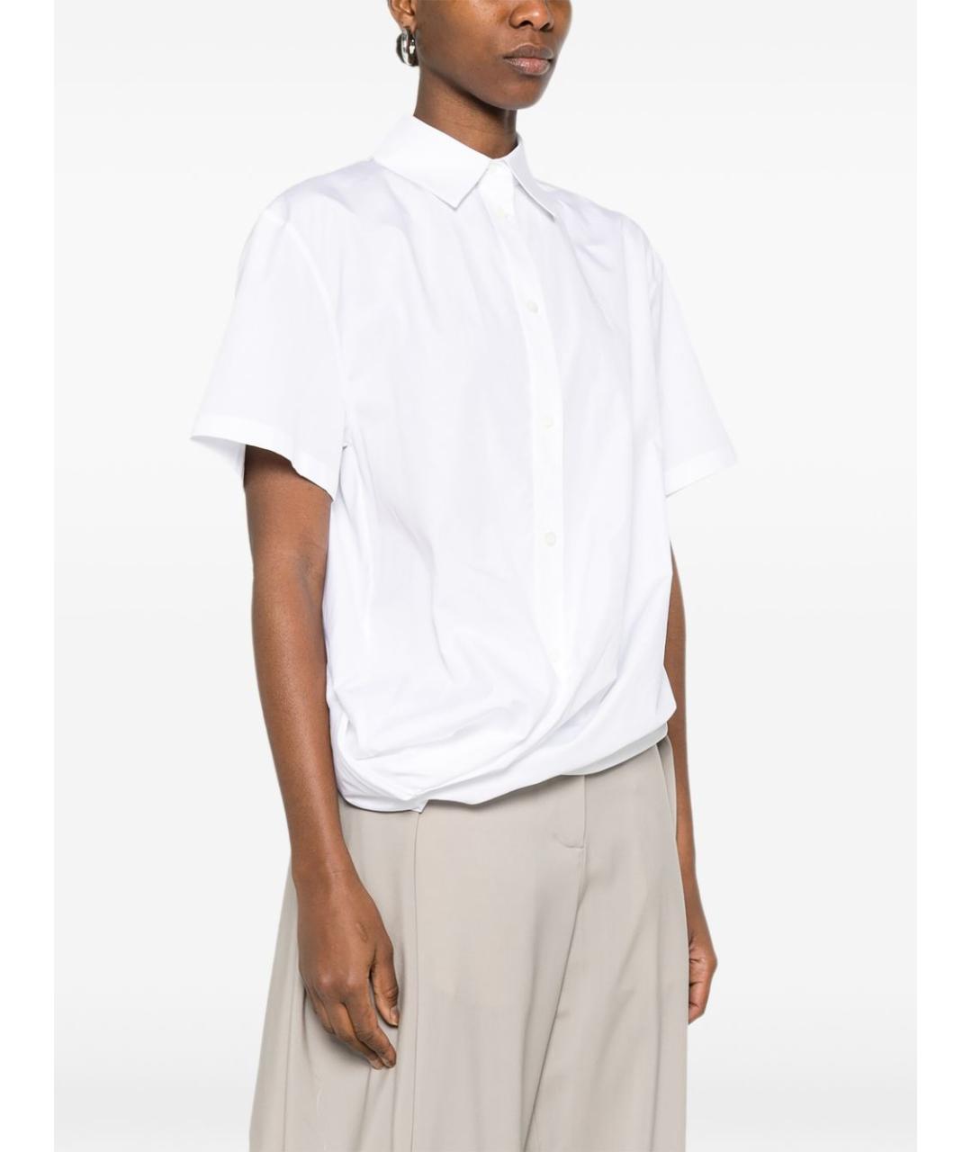 LOEWE Белая хлопковая рубашка, фото 5