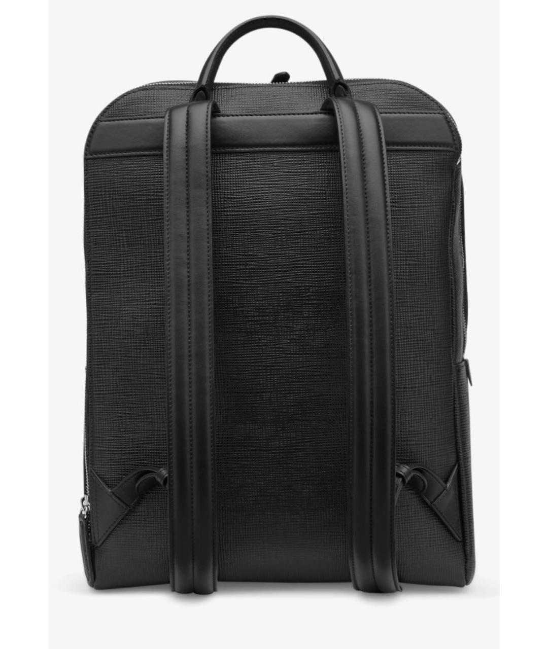 SMYTHSON Черный кожаный рюкзак, фото 2