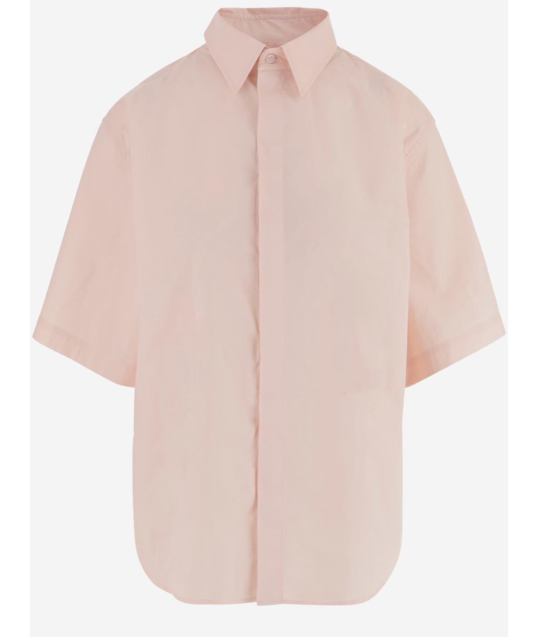 Sa Su Phi Розовая хлопковая рубашка, фото 4