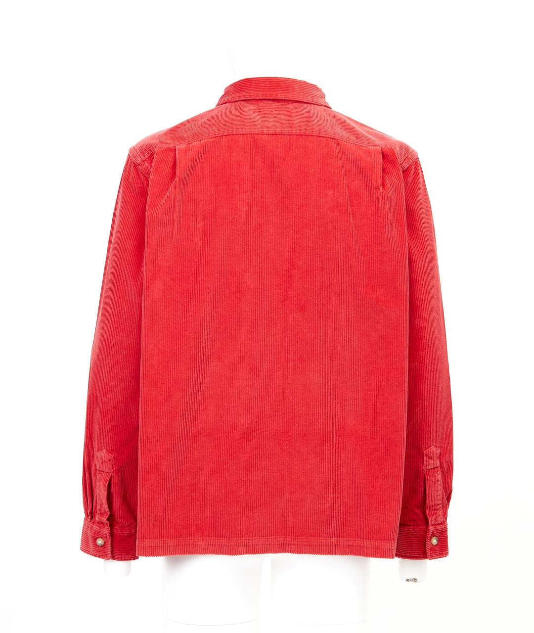 POLO RALPH LAUREN Красная хлопковая кэжуал рубашка, фото 2