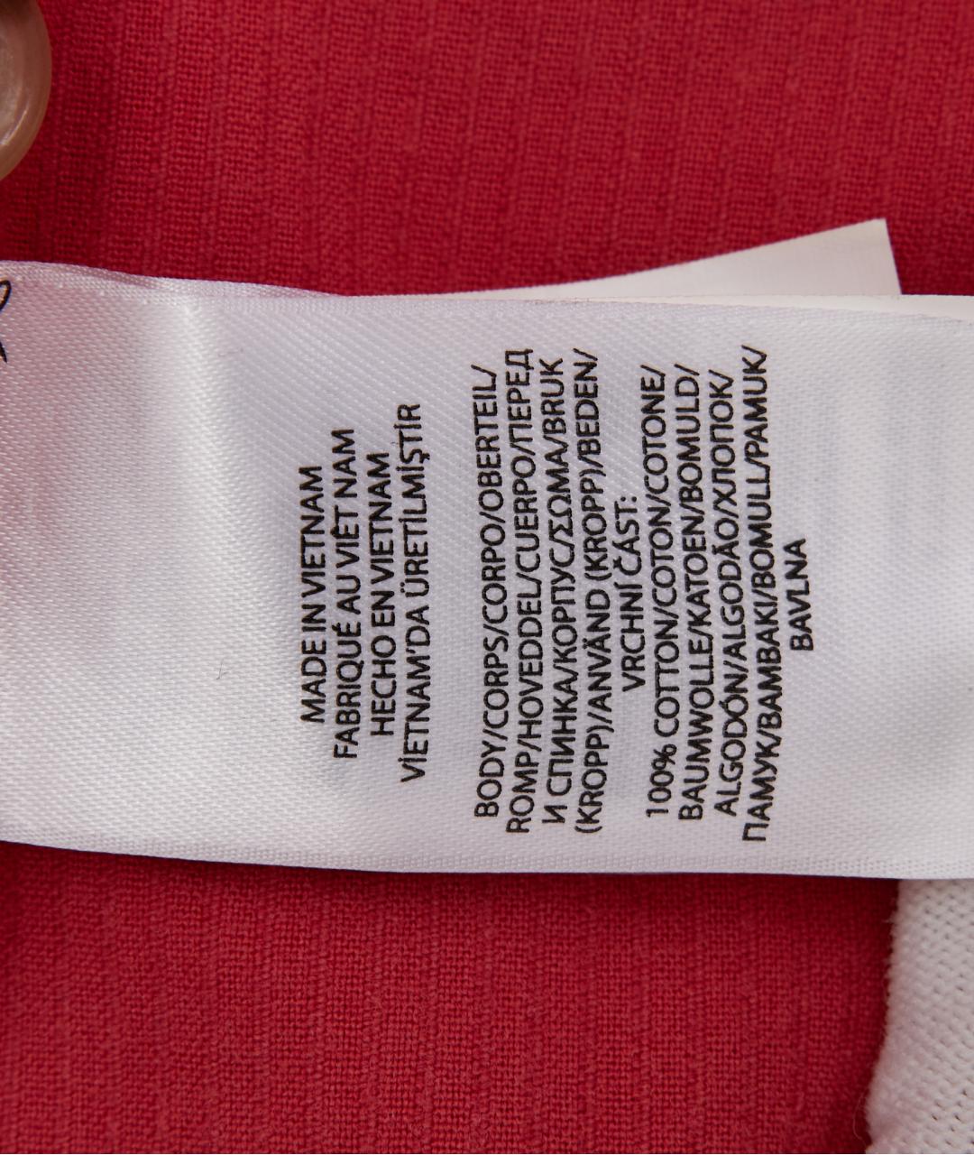 POLO RALPH LAUREN Красная хлопковая кэжуал рубашка, фото 4