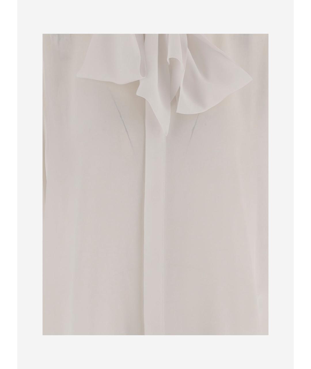 Sa Su Phi Белая шелковая рубашка, фото 3