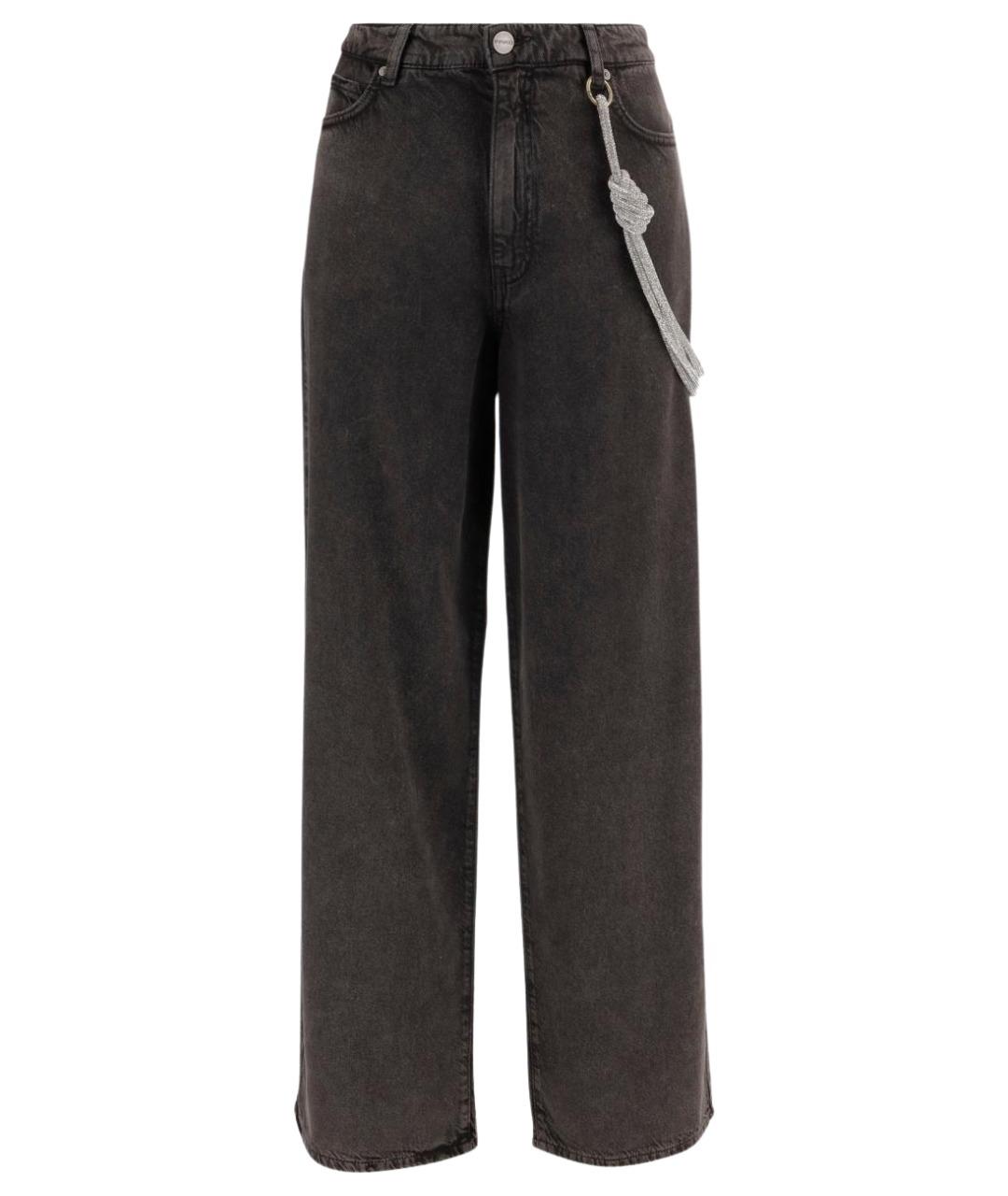 PINKO Черные прямые джинсы, фото 1