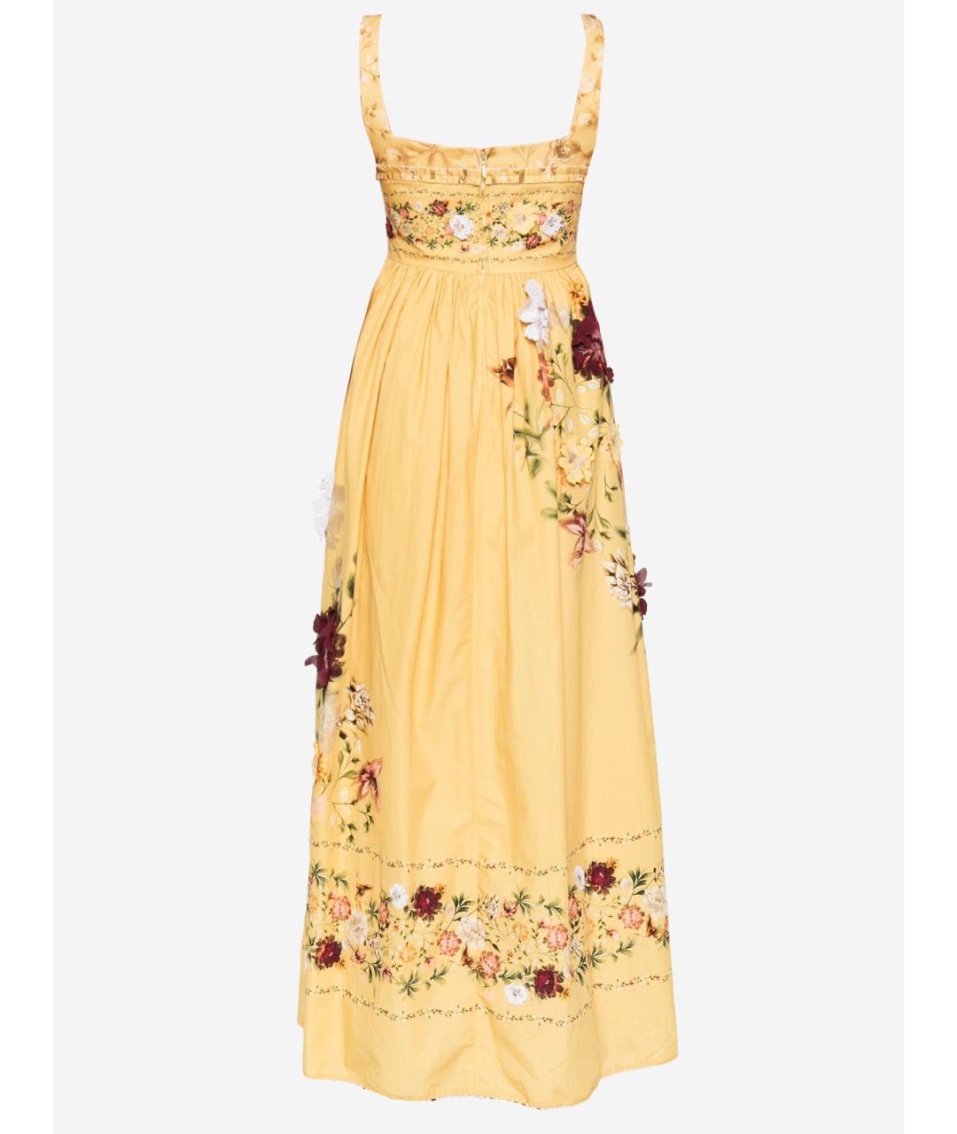 DITA Желтый льняной сарафан, фото 3