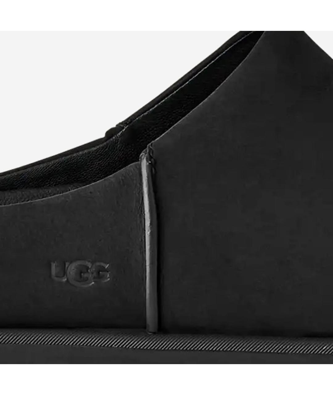 UGG AUSTRALIA Черные замшевые низкие ботинки, фото 5