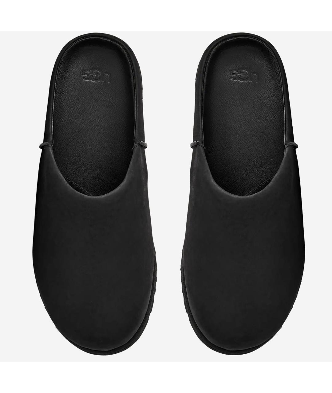 UGG AUSTRALIA Черные замшевые низкие ботинки, фото 2