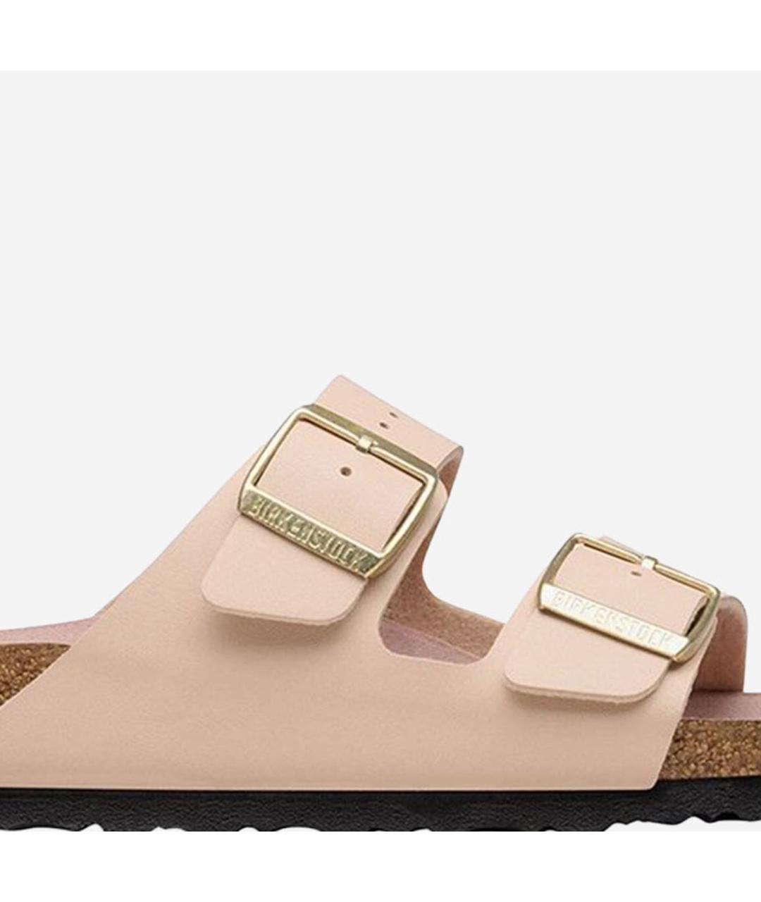 BIRKENSTOCK Розовые замшевые сандалии, фото 4