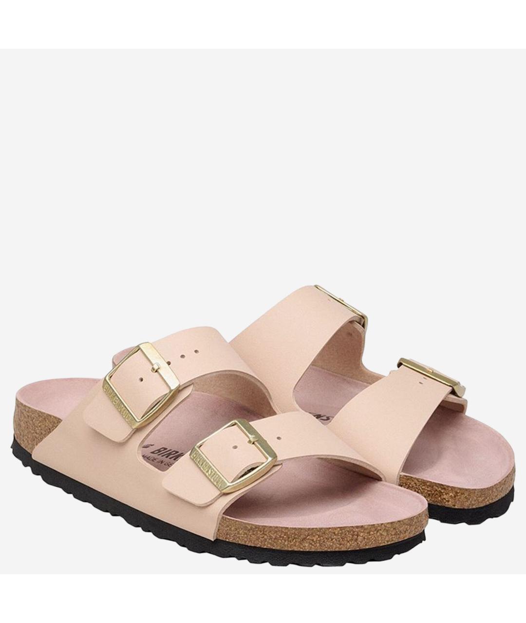BIRKENSTOCK Розовые замшевые сандалии, фото 2