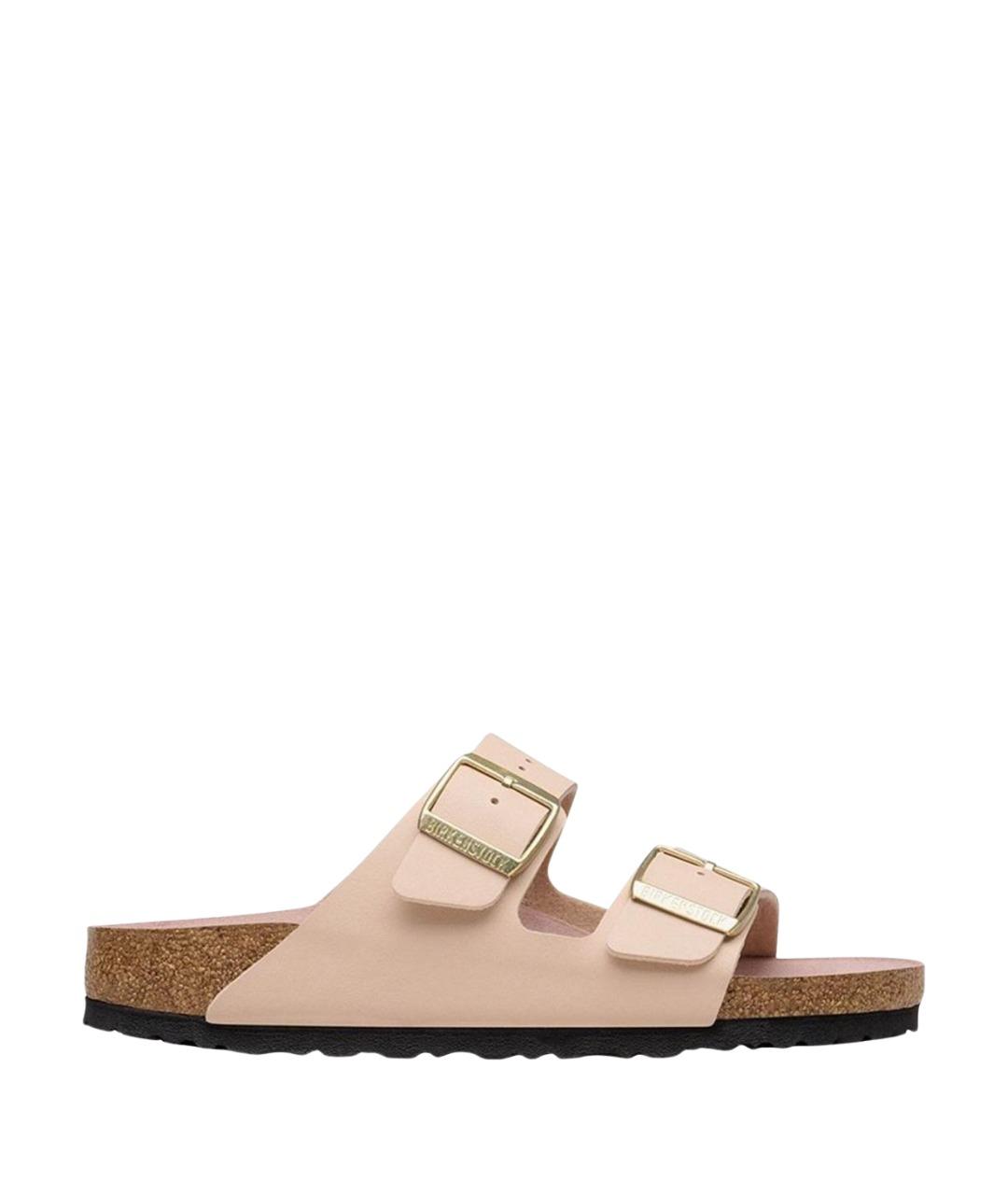 BIRKENSTOCK Розовые замшевые сандалии, фото 1