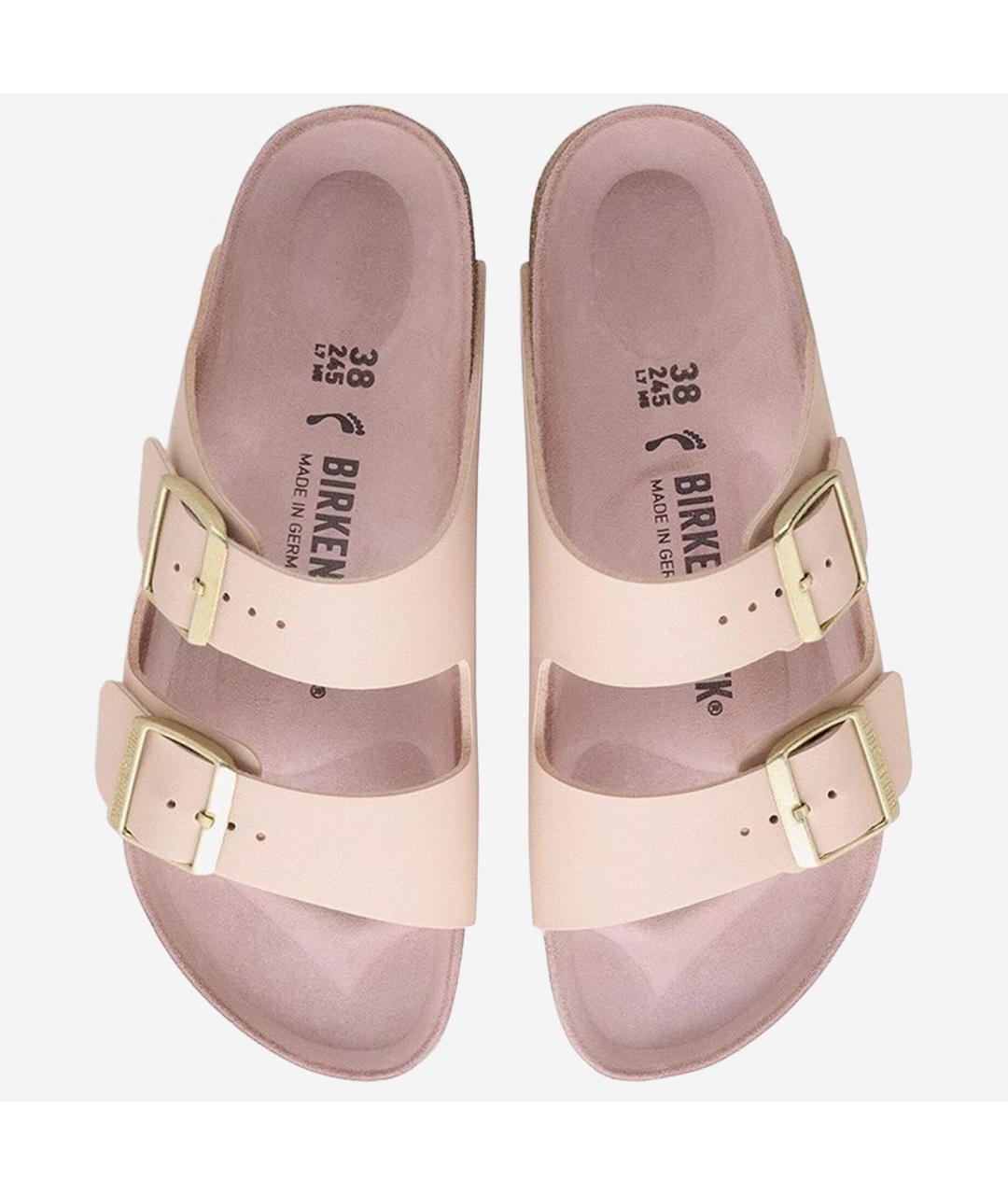 BIRKENSTOCK Розовые замшевые сандалии, фото 3