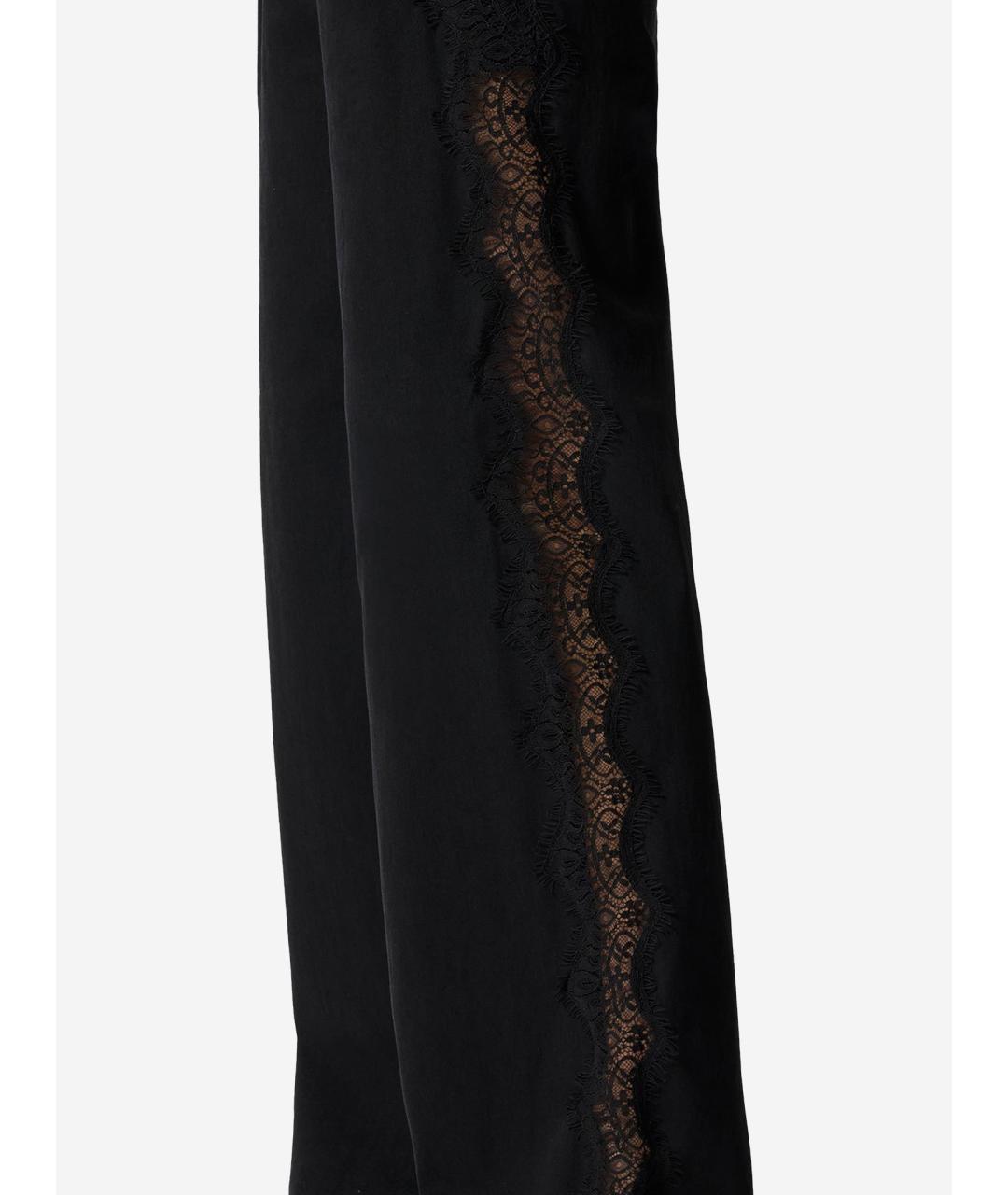 PINKO Черные брюки широкие, фото 3