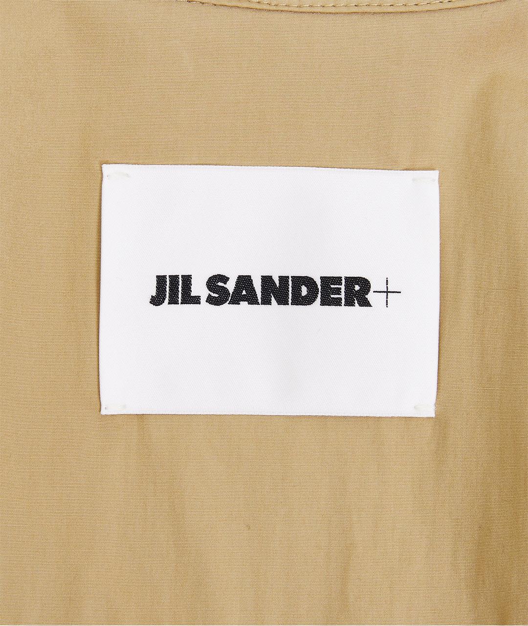 JIL SANDER Бежевая хлопковая кэжуал рубашка, фото 3