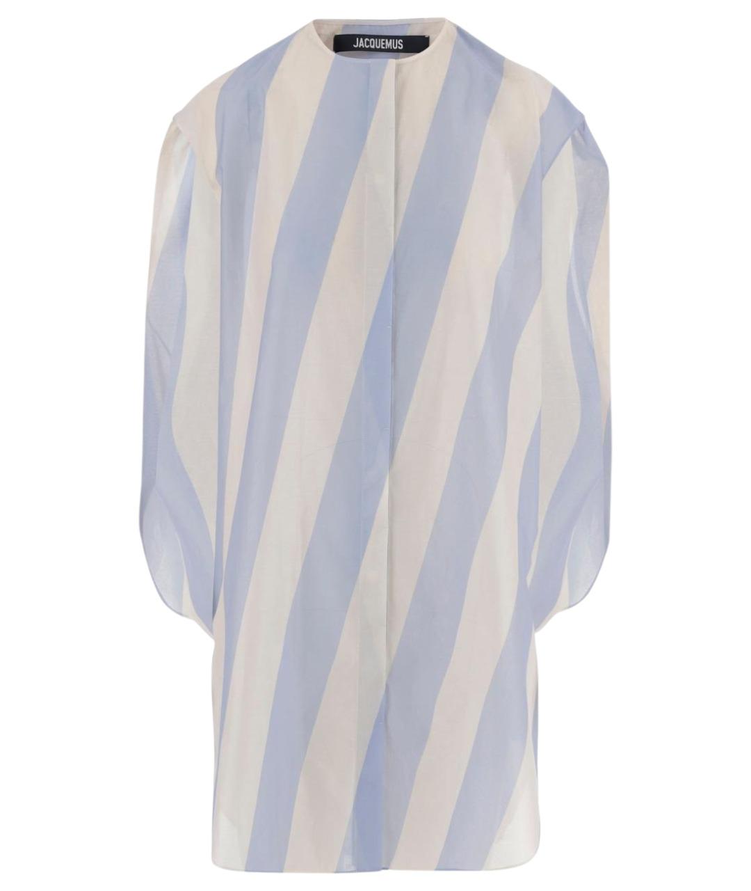 JACQUEMUS Мульти хлопковая рубашка, фото 1