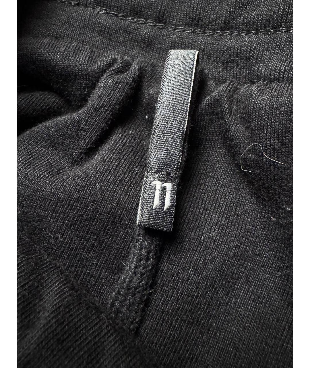 11 BY BORIS BIDJAN SABERI Черный хлопковый спортивный костюм, фото 5