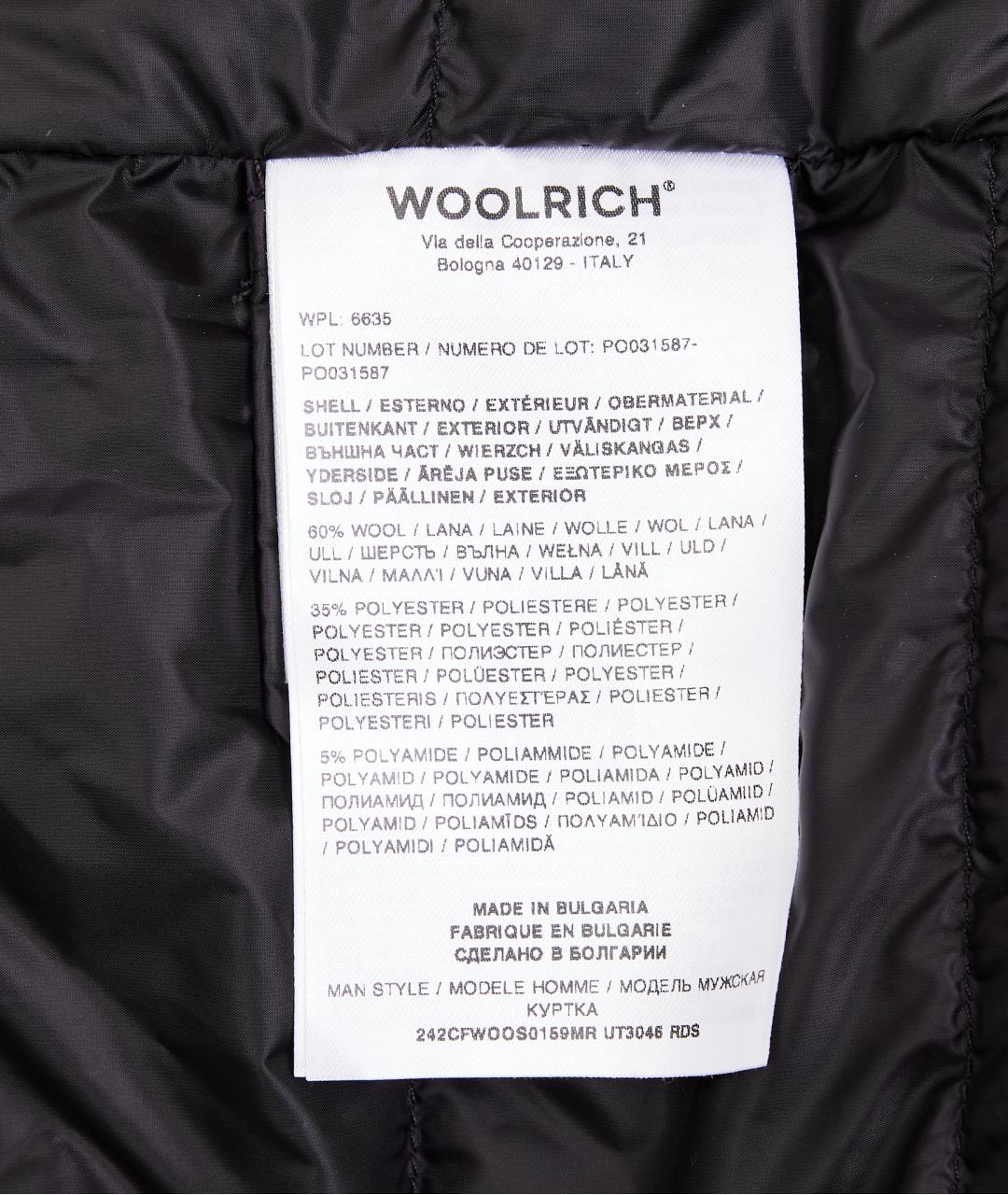 WOOLRICH Красная шерстяная куртка, фото 6