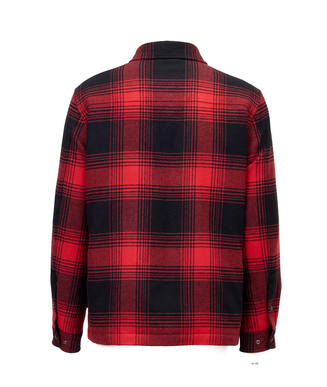 WOOLRICH Красная шерстяная куртка, фото 2