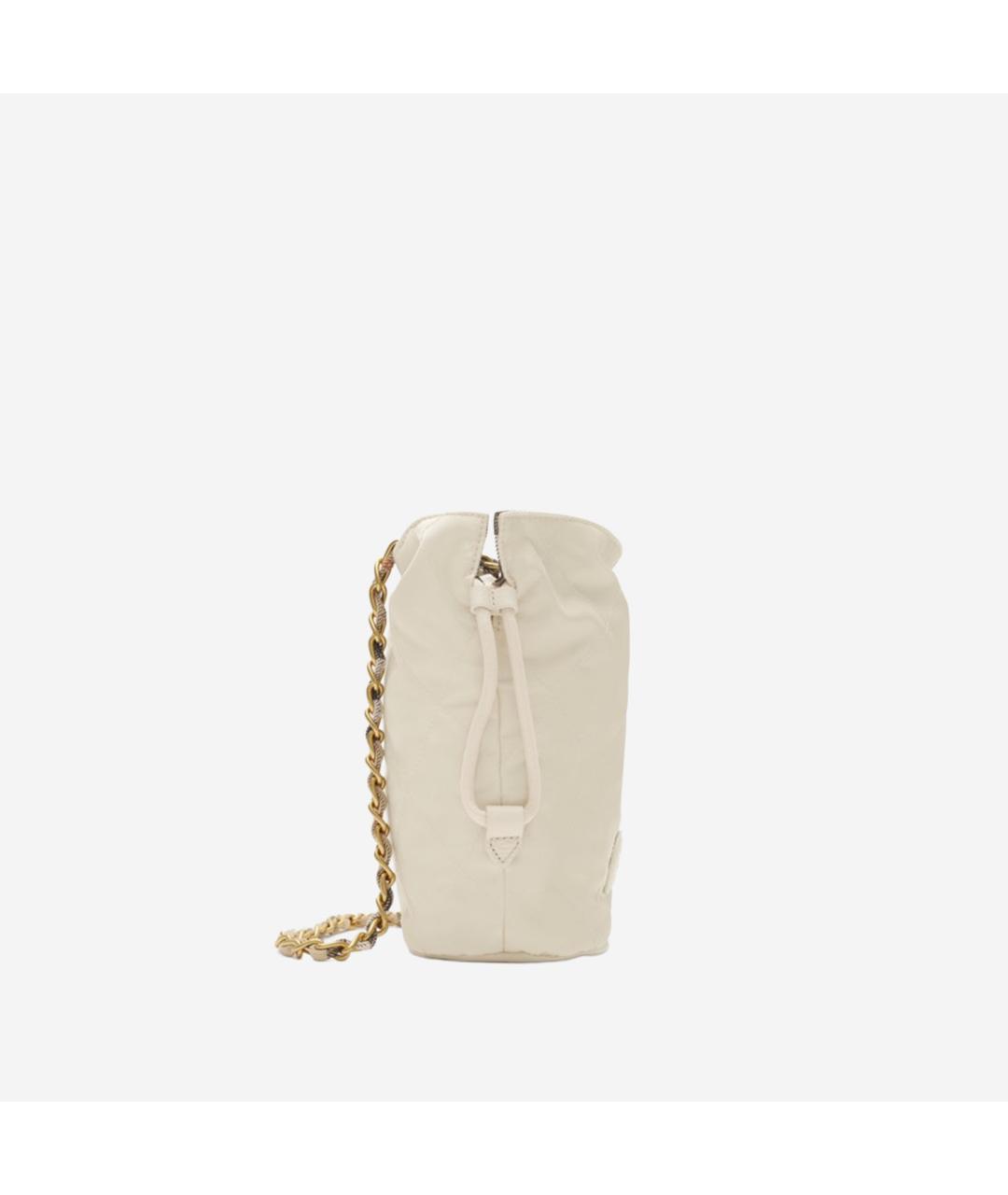 BURBERRY Белая сумка тоут, фото 2