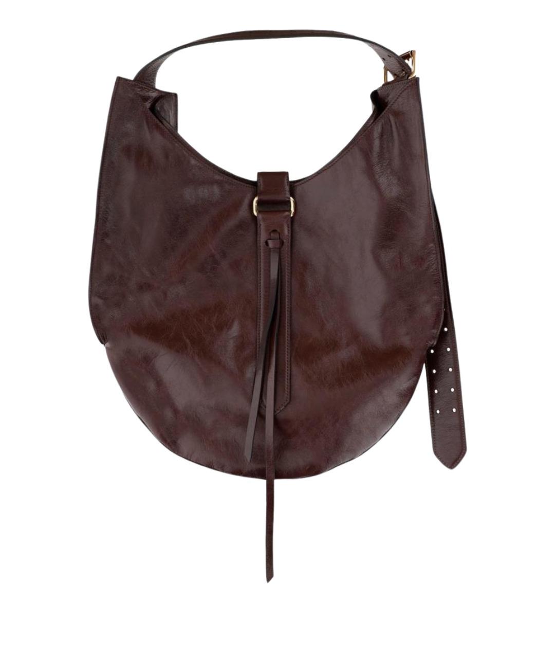 RADICA STUDIO Коричневая кожаная сумка через плечо, фото 1