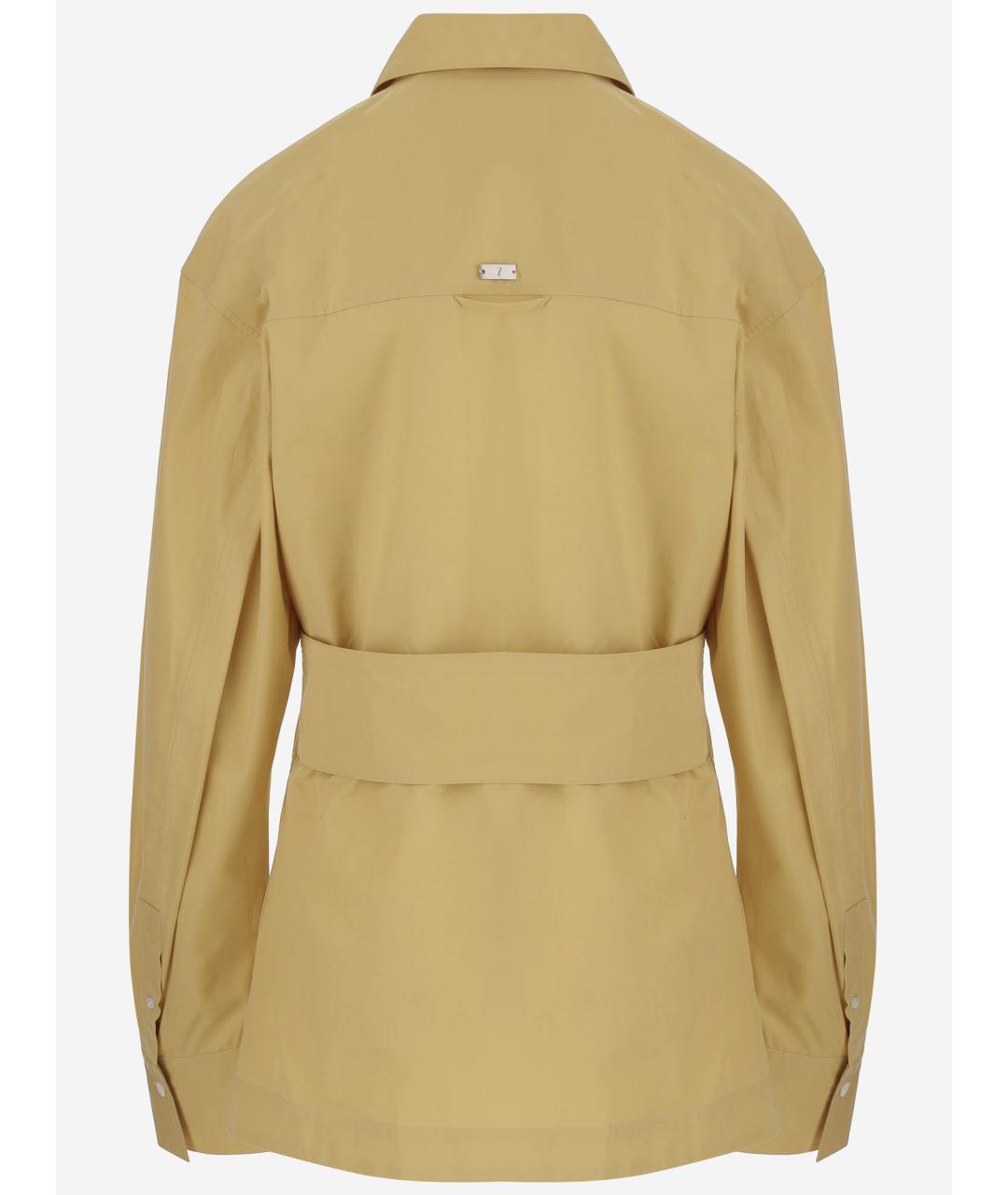 Ami Paris Желтая хлопковая рубашка, фото 2