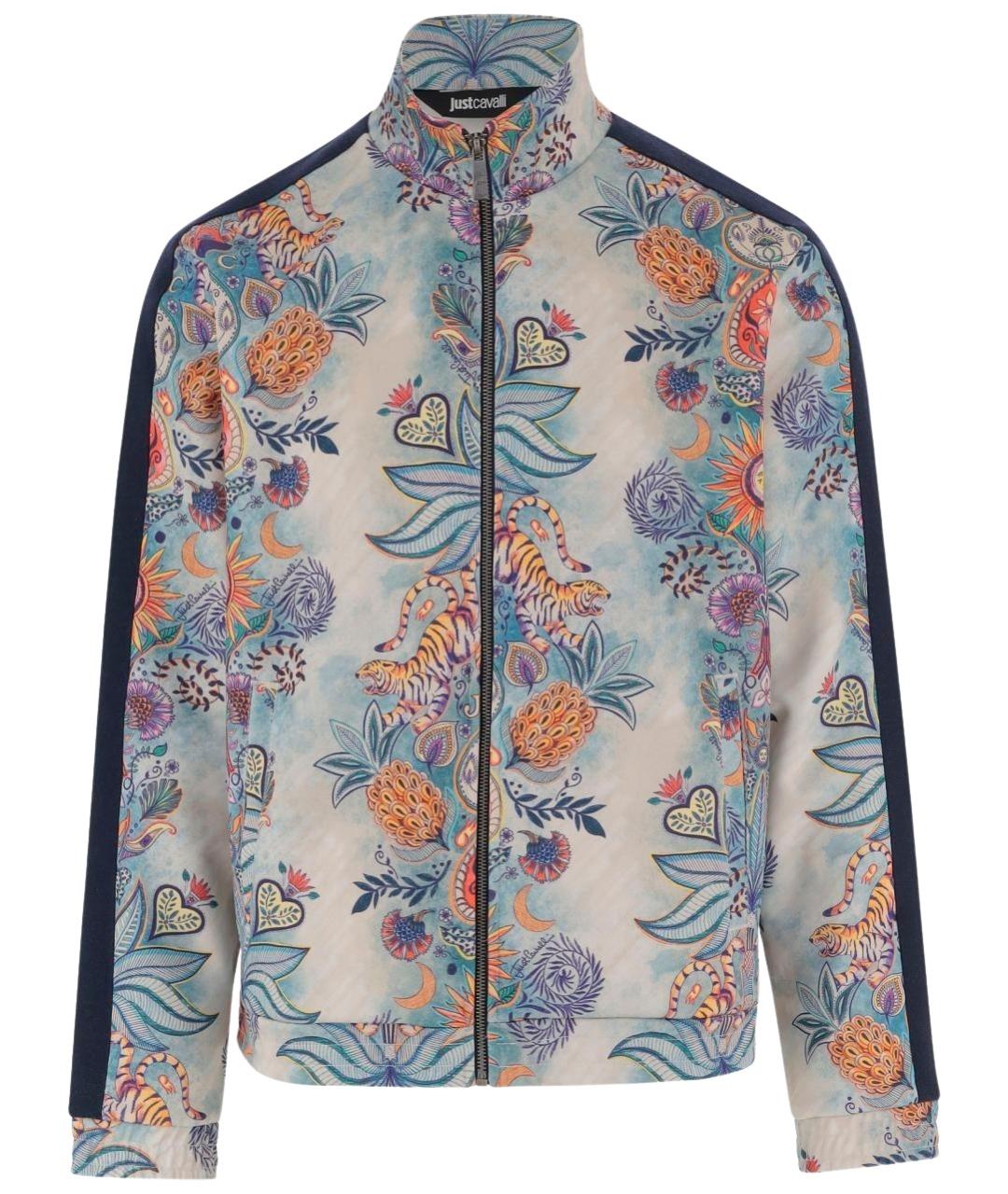 JUST CAVALLI Мульти полиэстеровая куртка, фото 1