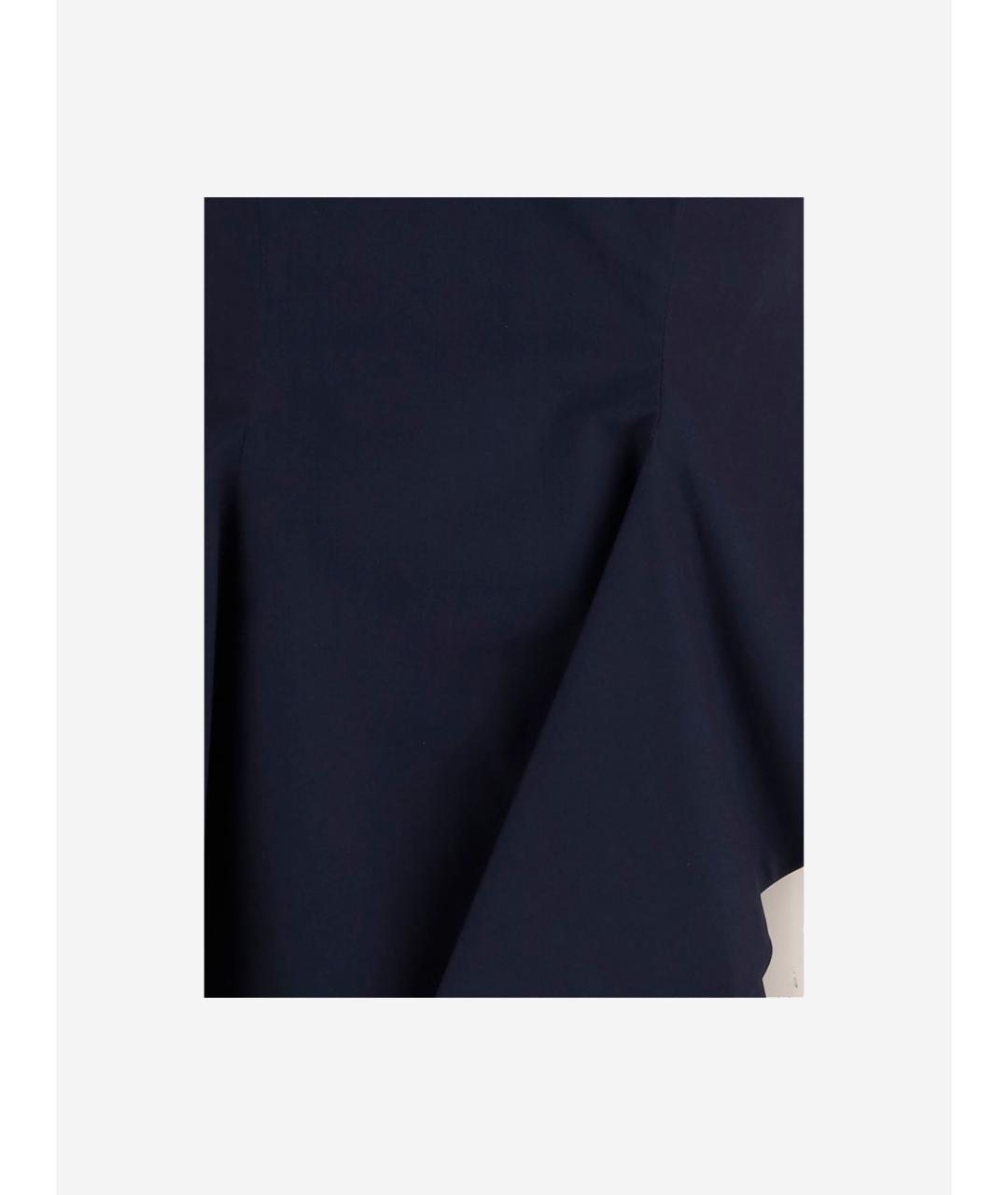 KHAITE Темно-синяя хлопковая майка, фото 3