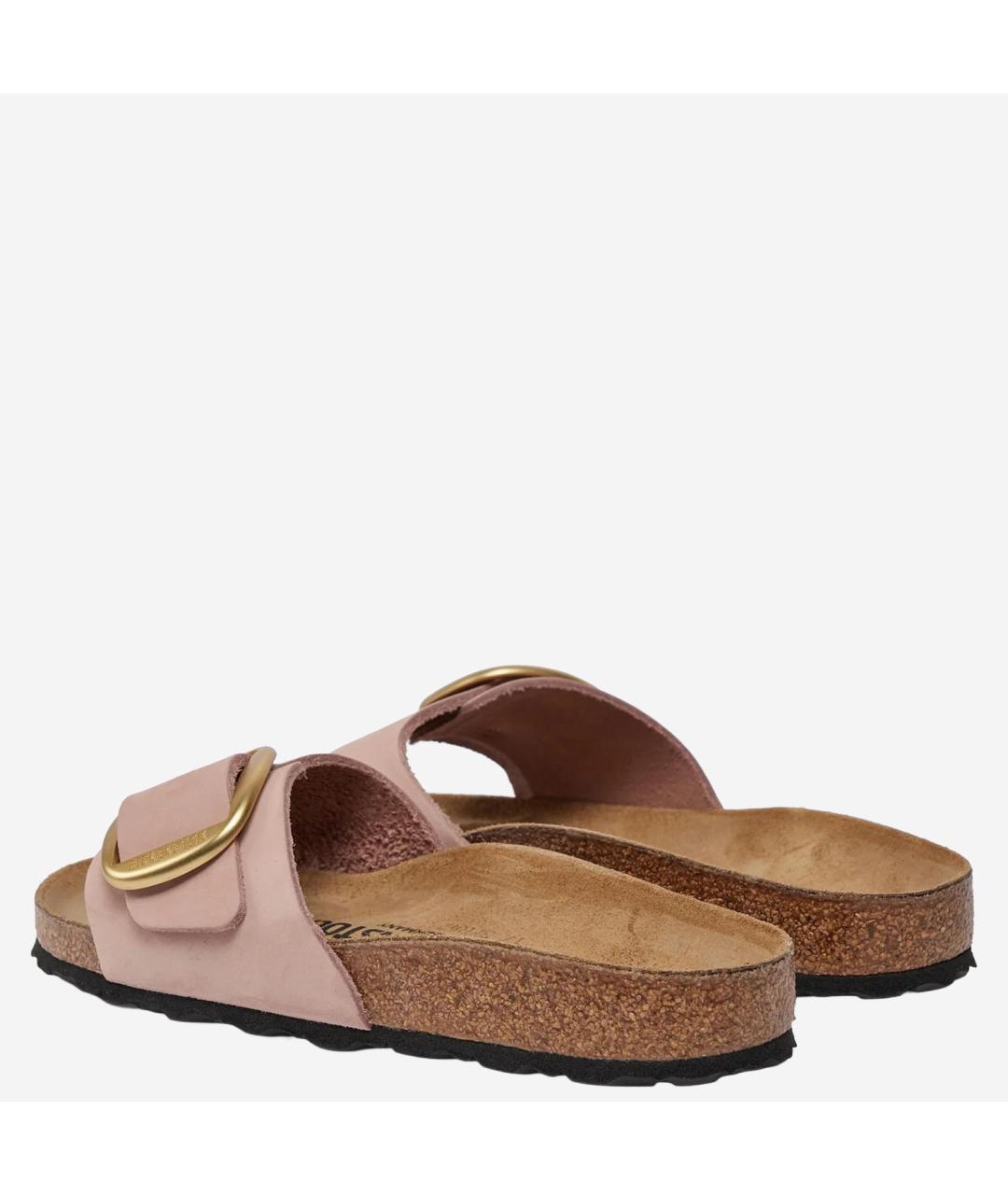 BIRKENSTOCK Розовые замшевые сандалии, фото 4