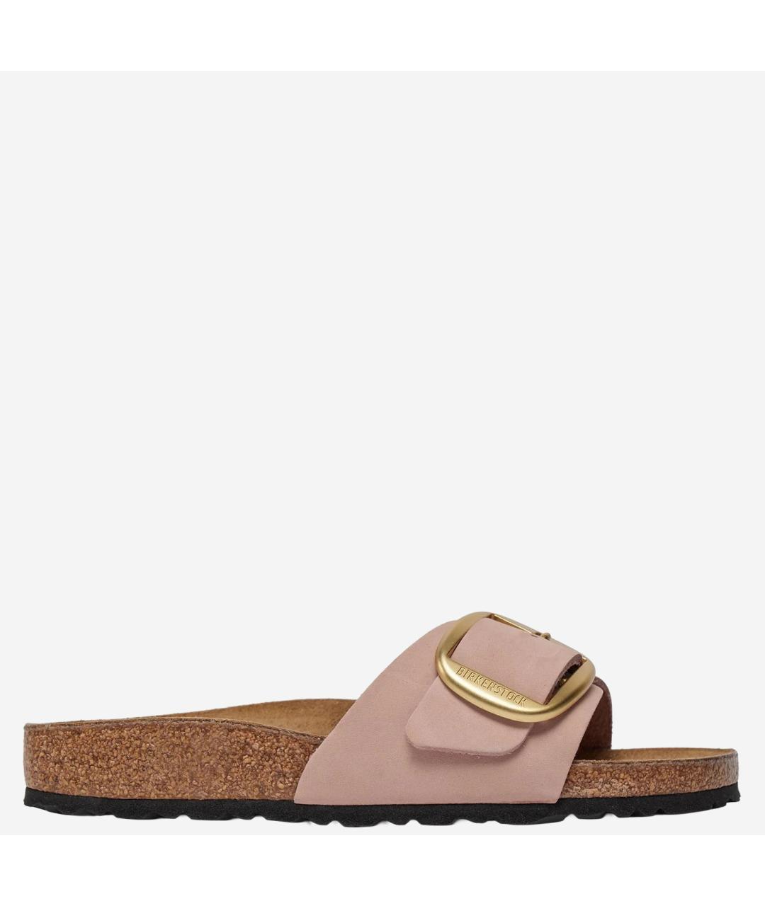 BIRKENSTOCK Розовые замшевые сандалии, фото 6